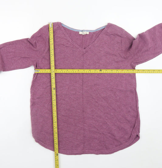 Womens UK Size 14 White Stuff Purple Pullover Jumper