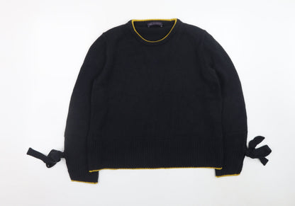 Womens UK Size L Marks and Spencer Black Pullover Jumper