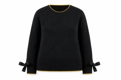 Womens UK Size L Marks and Spencer Black Pullover Jumper
