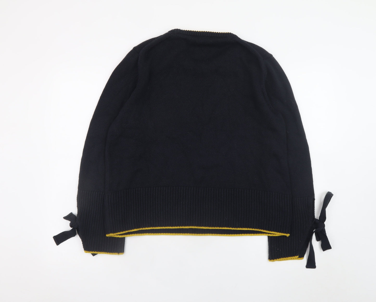 Womens UK Size L Marks and Spencer Black Pullover Jumper
