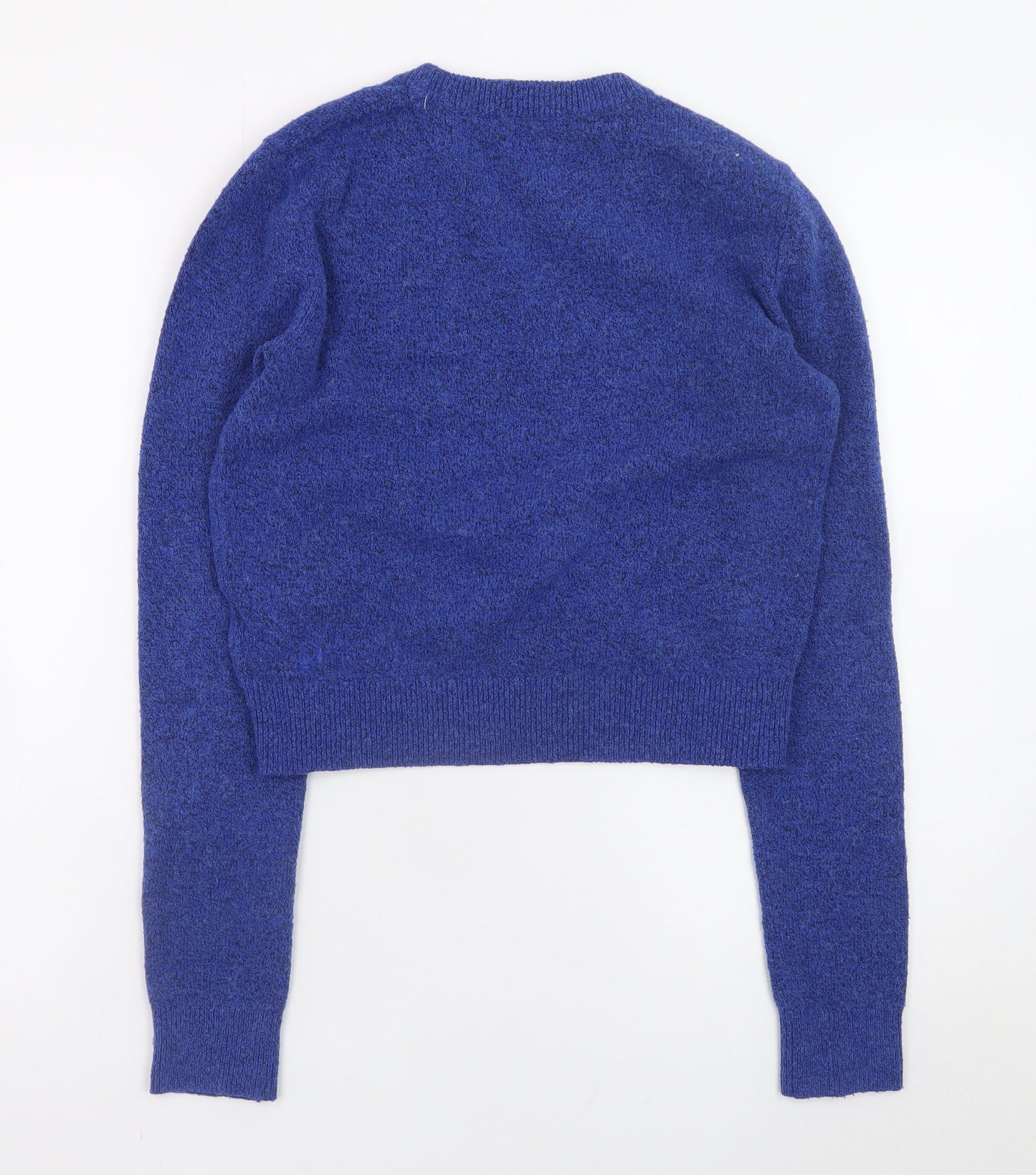 Womens UK Size L Review Blue Pullover Jumper