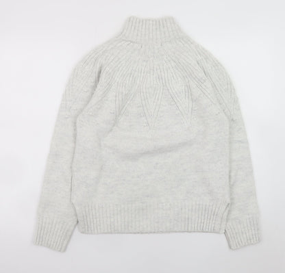 Womens UK Size S Marks and Spencer Grey Pullover Jumper