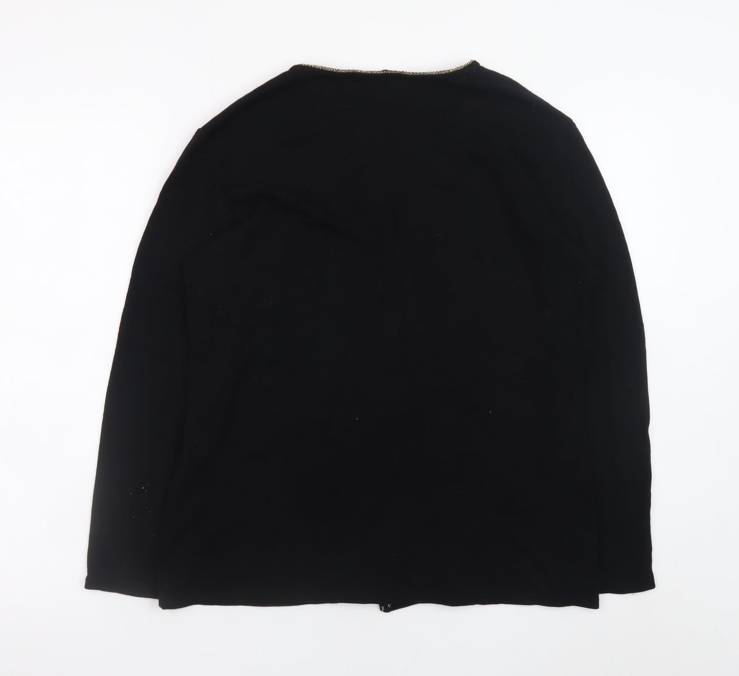 Womens UK Size S Bonmarché Black Cardigan Jumper