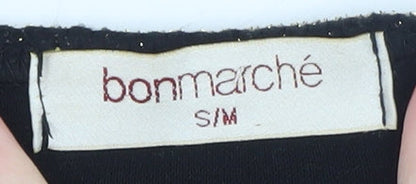 Womens UK Size S Bonmarché Black Cardigan Jumper