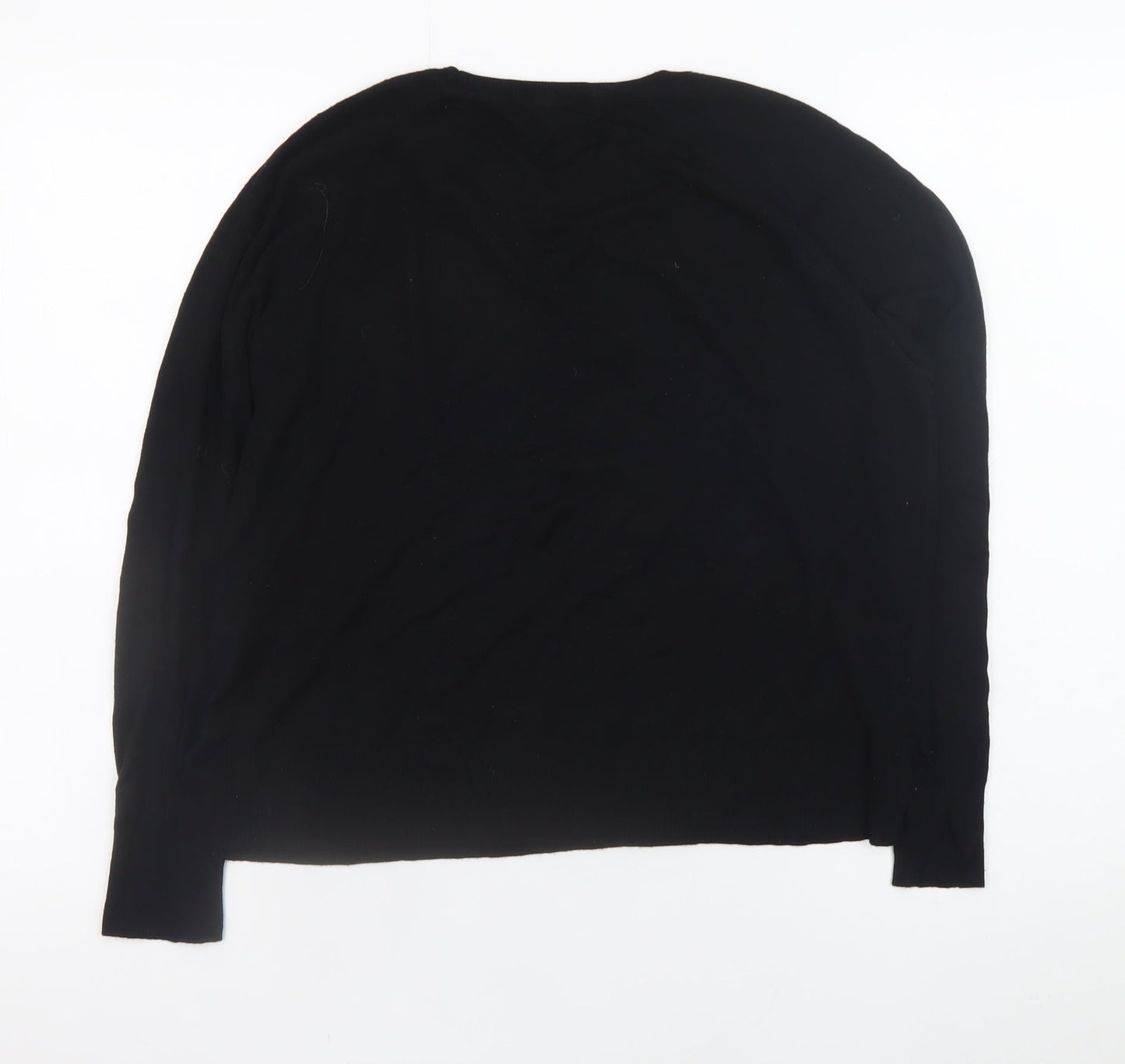 Womens UK Size M Zara Black Pullover Jumper