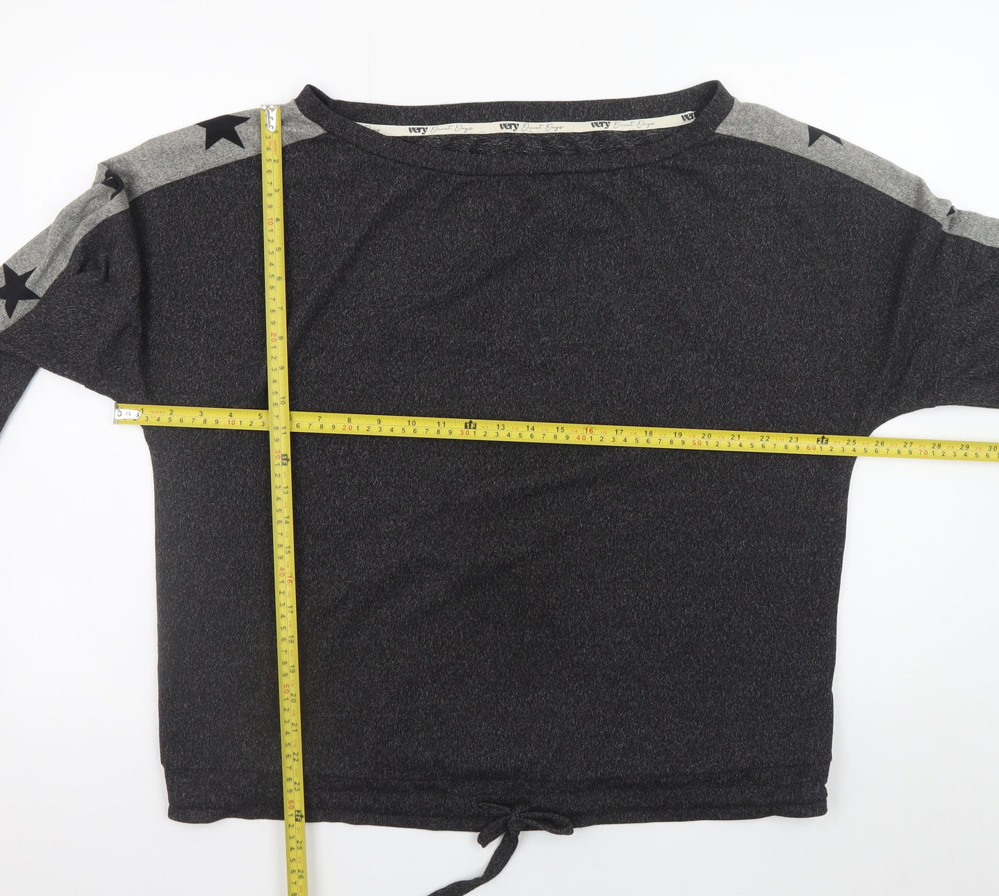 Womens UK Size 16-18 Very Grey Pullover Sweatshirt