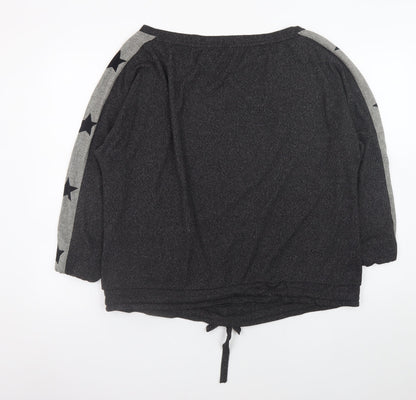Womens UK Size 16-18 Very Grey Pullover Sweatshirt