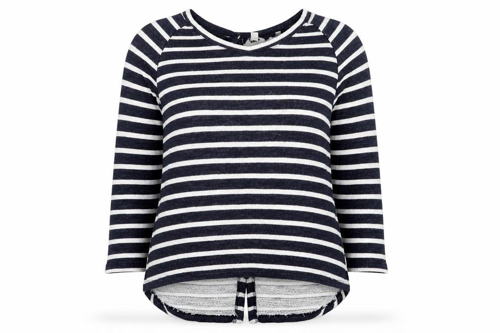 Womens UK Size 10 FatFace Blue Basic T-Shirt