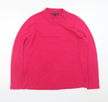 Womens UK Size 16 M&Co Pink Pullover Jumper