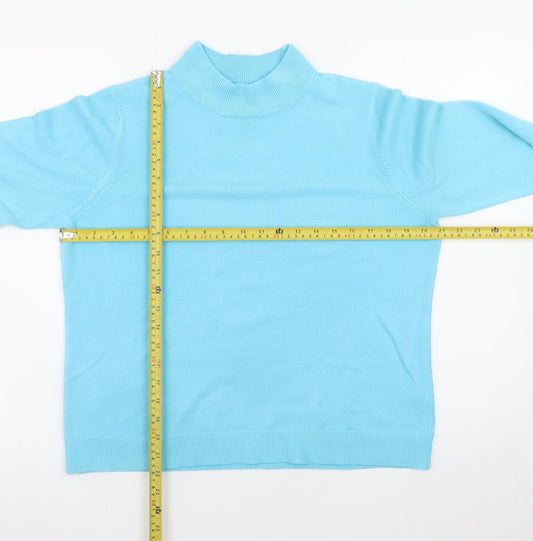 Womens UK Size 16 BHS Blue Pullover Jumper