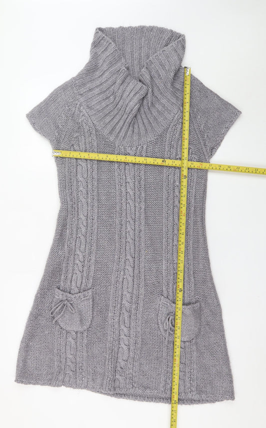 Womens UK Size 16 E-vie Jumper Dress