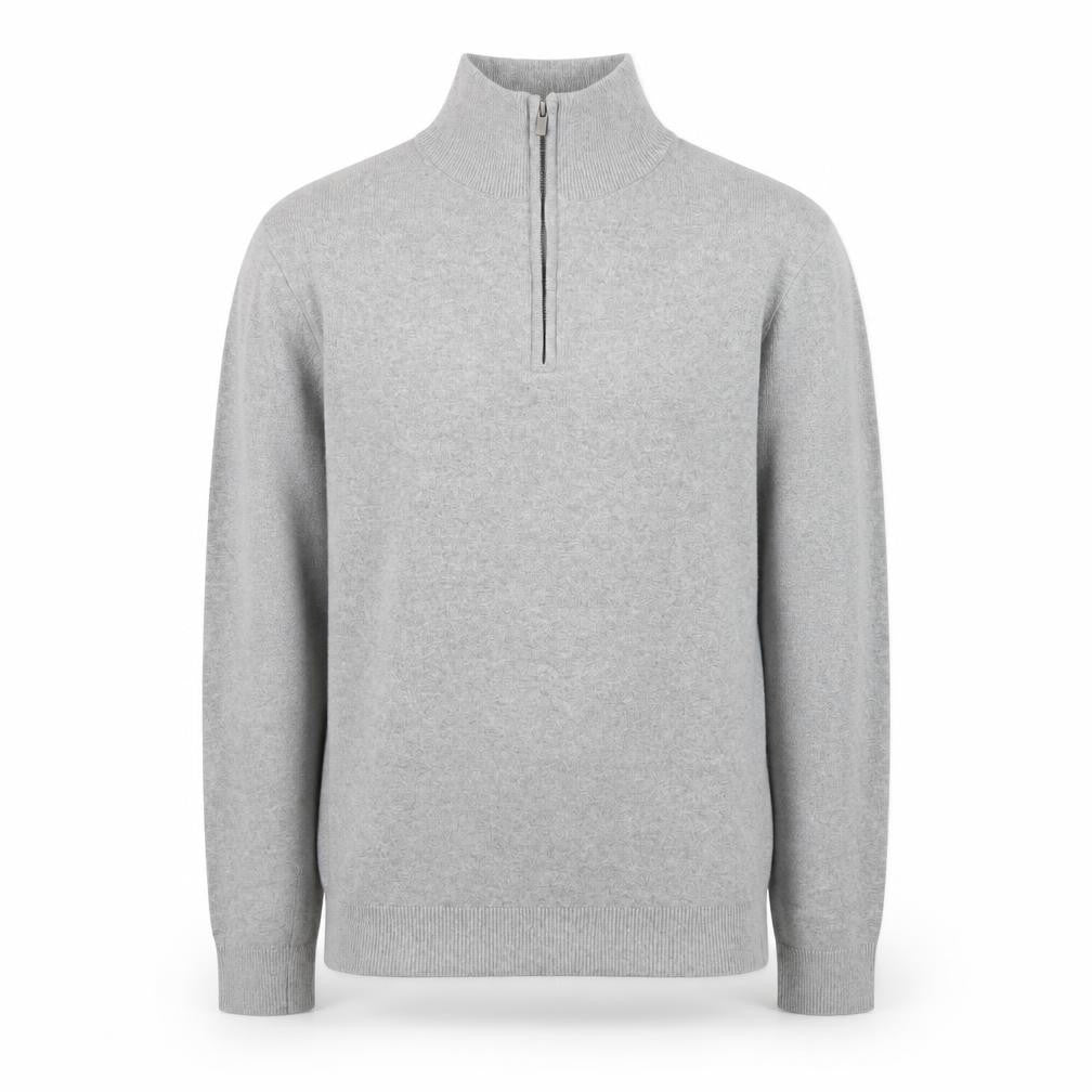 Mens UK Size S MNG Grey 1/2 Zip Sweatshirt
