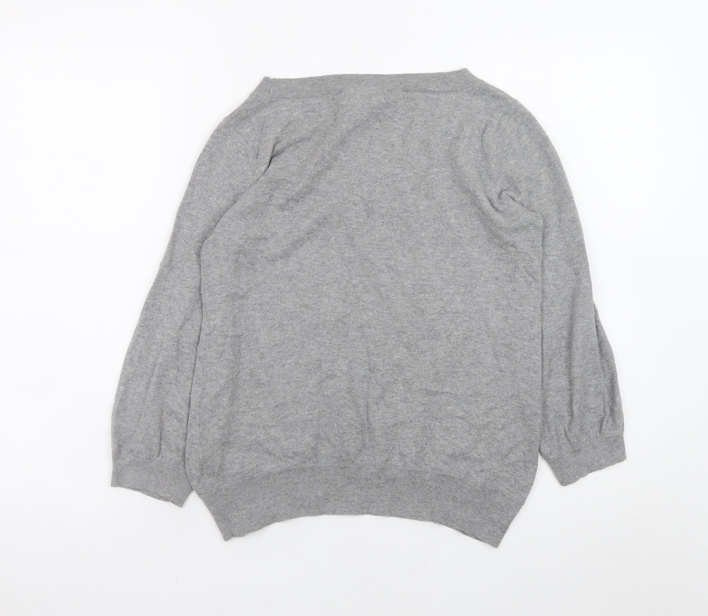Womens UK Size S Gap Grey Pullover Jumper