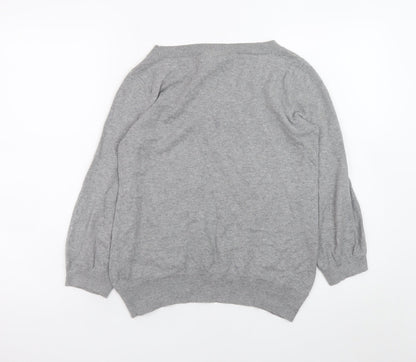 Womens UK Size S Gap Grey Pullover Jumper