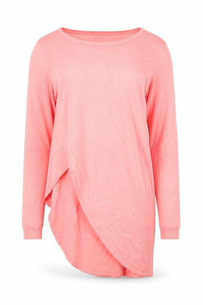 Womens UK Size M VERO MODA Pink Tunic Blouse