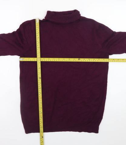 Womens UK Size 12 Wallis Purple Pullover Jumper