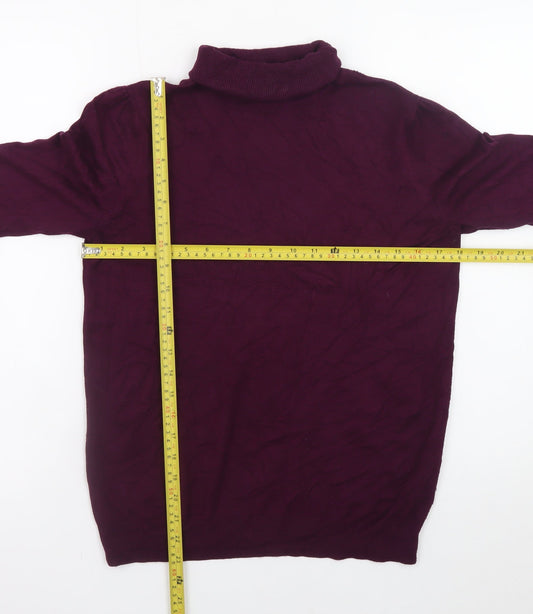 Womens UK Size 12 Wallis Purple Pullover Jumper