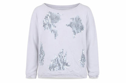 Unisex Adults UK Size L Marks and Spencer White Pullover Sweatshirt