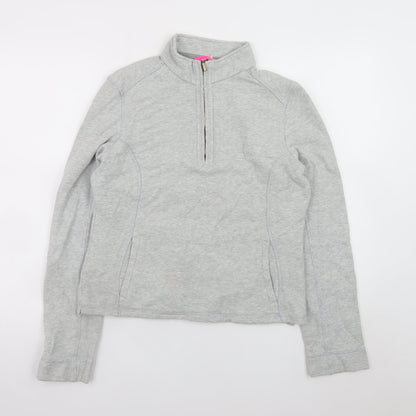 Womens UK Size 10 Marks and Spencer Grey Pullover Sweatshirt