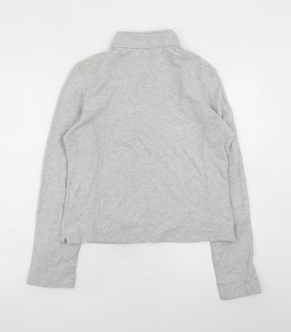 Womens UK Size 10 Marks and Spencer Grey Pullover Sweatshirt