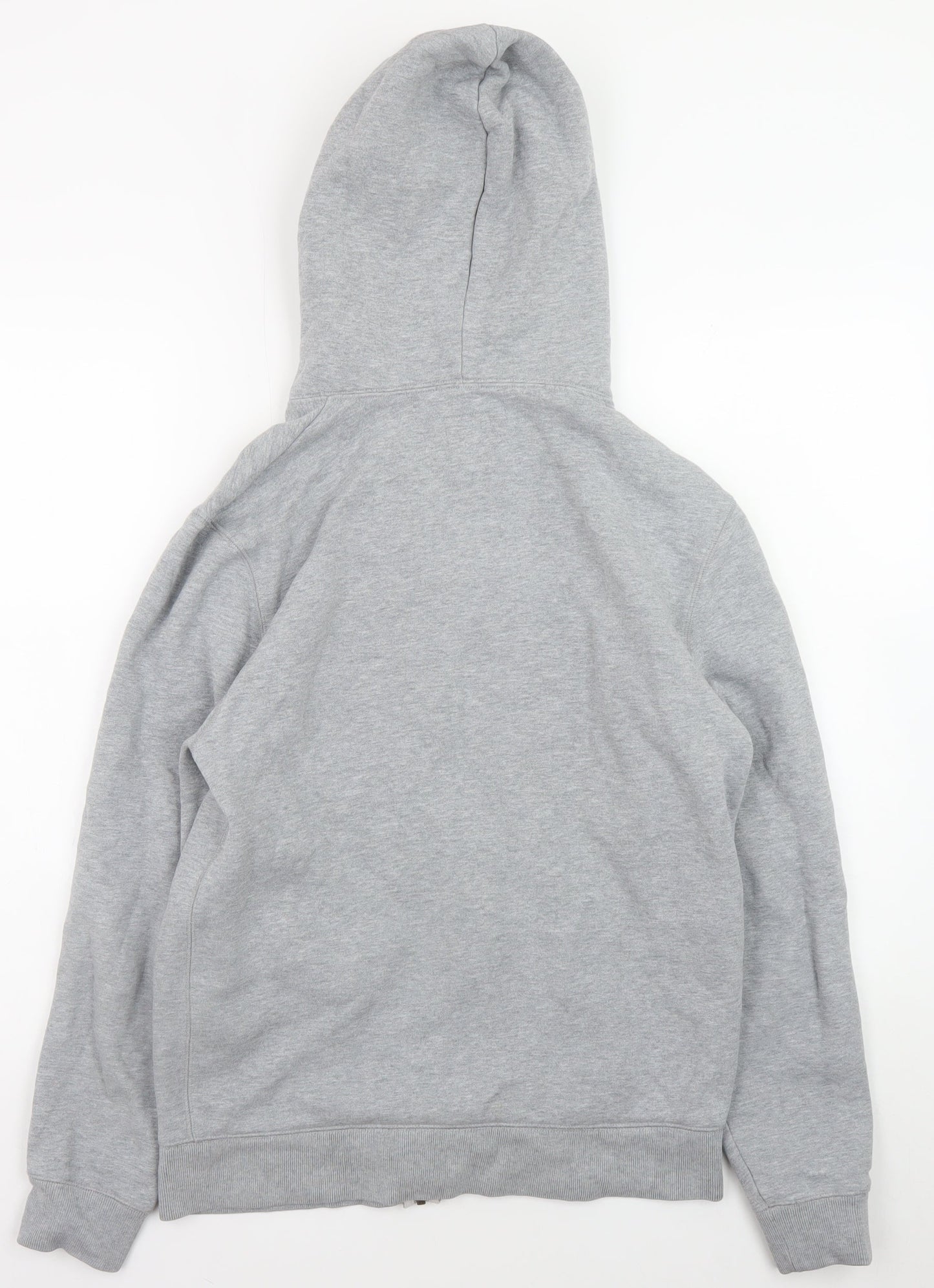 Mens UK Size M Jack Wills Grey Full Zip Hoodie