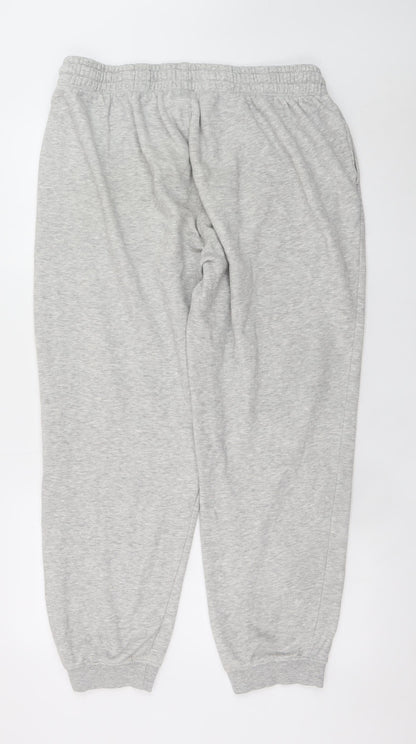 Mens UK Size XL H&M Regular Fit Sweatpants Grey Trousers