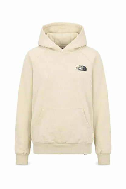 Womens UK Size XS The North Face Beige Pullover Hoodie