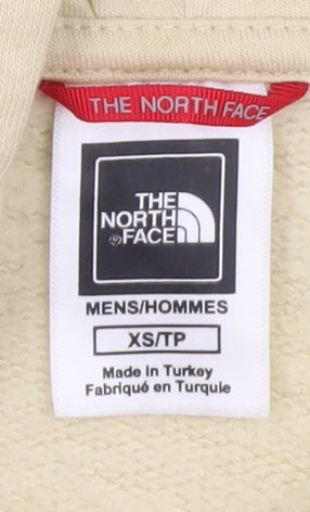 Womens UK Size XS The North Face Beige Pullover Hoodie
