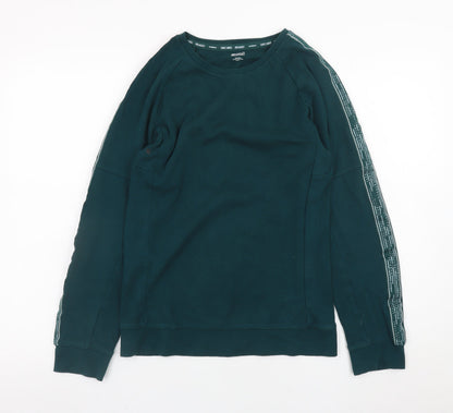 Womens UK Size XS Breakout Green Pullover Sweatshirt