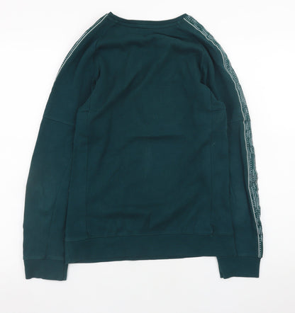 Womens UK Size XS Breakout Green Pullover Sweatshirt