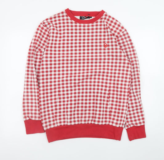 Mens UK Size L Codex Red Pullover Sweatshirt