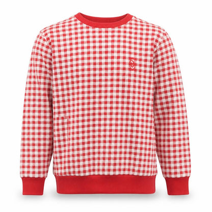 Mens UK Size L Codex Red Pullover Sweatshirt
