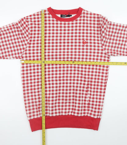 Mens UK Size L Codex Red Pullover Sweatshirt