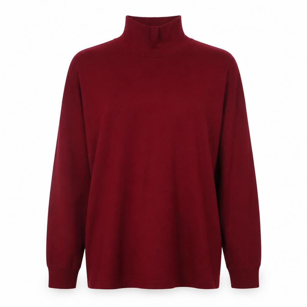 Mens UK Size M Marks and Spencer Red Pullover Jumper