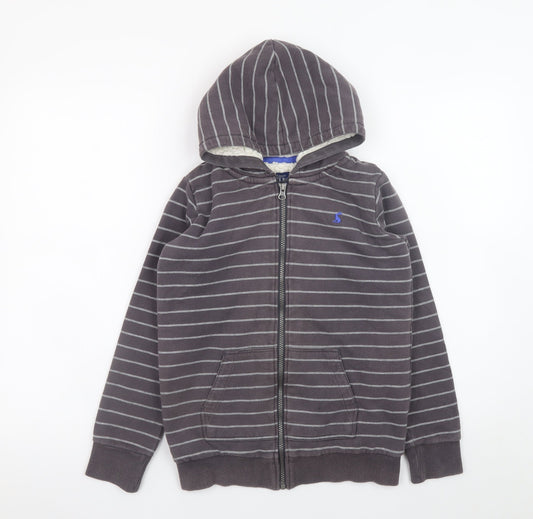 Boys UK Size 9-10 Years Joules Grey Full Zip Hoodie