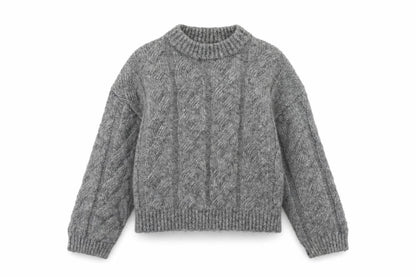 Womens UK Size M Marks and Spencer Grey Pullover Jumper