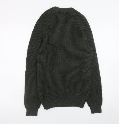 Mens UK Size S Lincoln Green Pullover Jumper
