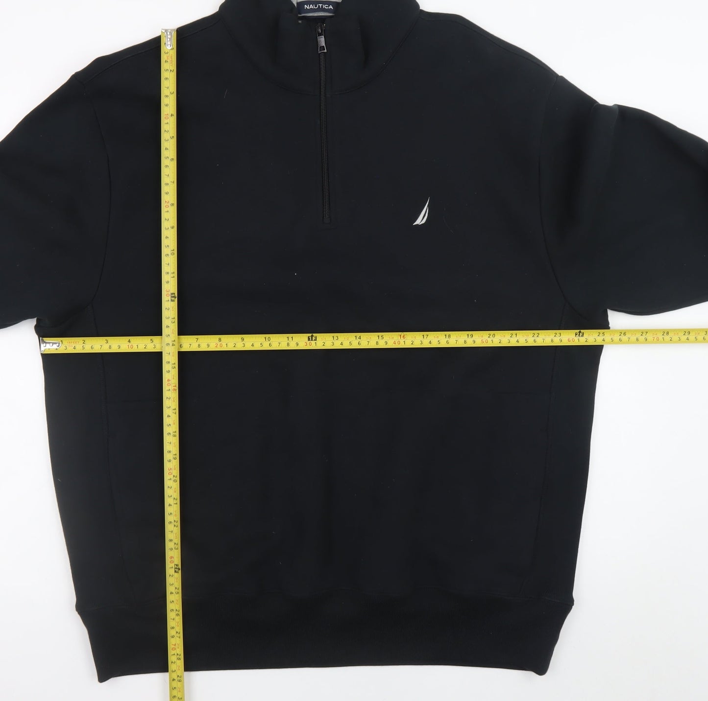 Mens UK Size XL Nautica Black Pullover Sweatshirt