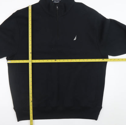 Mens UK Size XL Nautica Black Pullover Sweatshirt