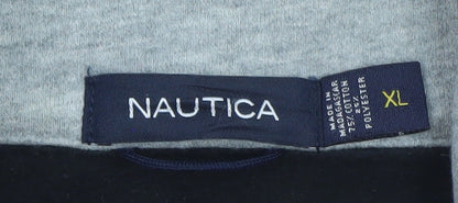 Mens UK Size XL Nautica Black Pullover Sweatshirt