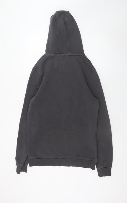 Mens UK Size S Mercier Black Pullover Hoodie