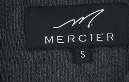 Mens UK Size S Mercier Black Pullover Hoodie
