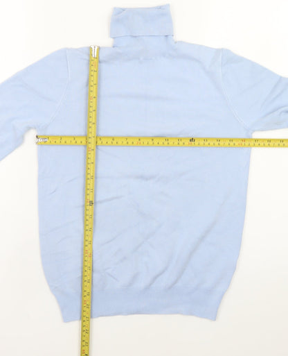 Womens UK Size 12 Zara Blue Pullover Jumper