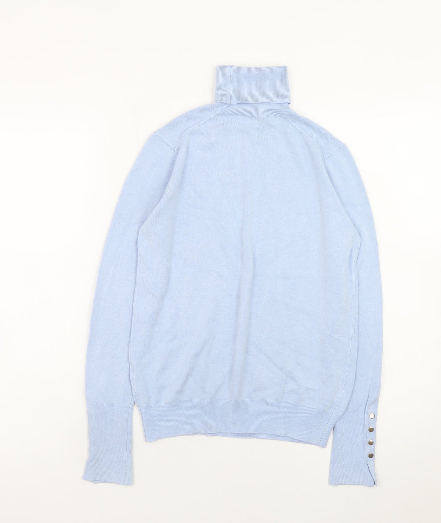 Womens UK Size 12 Zara Blue Pullover Jumper