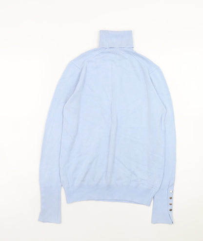 Womens UK Size 12 Zara Blue Pullover Jumper