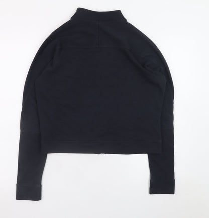 Mens UK Size S Under armour Black Full Zip Sweatshirt