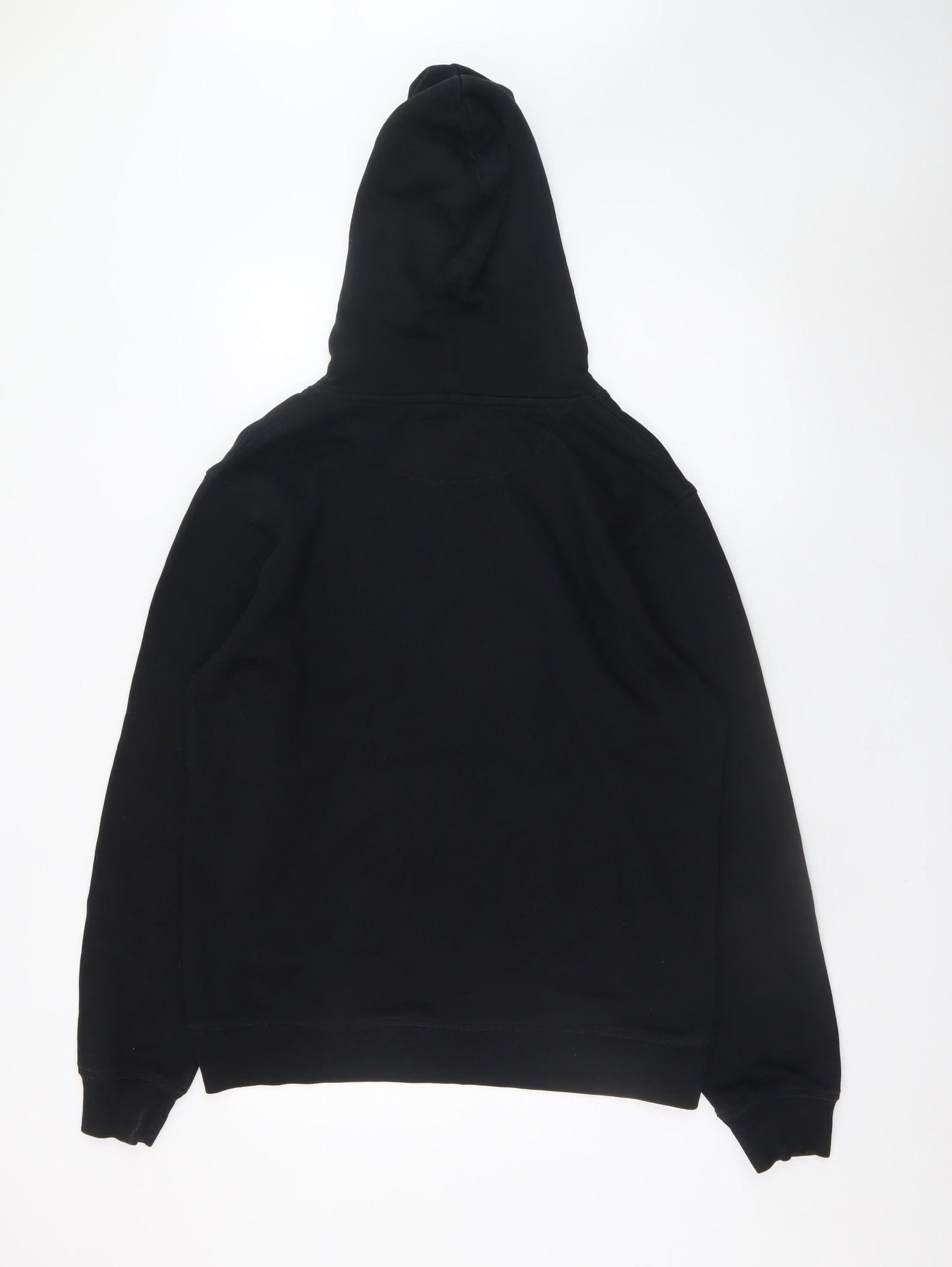Mens UK Size L Lost Soles Black Pullover Hoodie