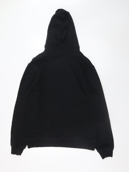 Mens UK Size L Lost Soles Black Pullover Hoodie