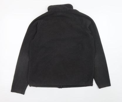Craghoppers Men's Black Fleece Full Zip Outdoor Jacket Size S