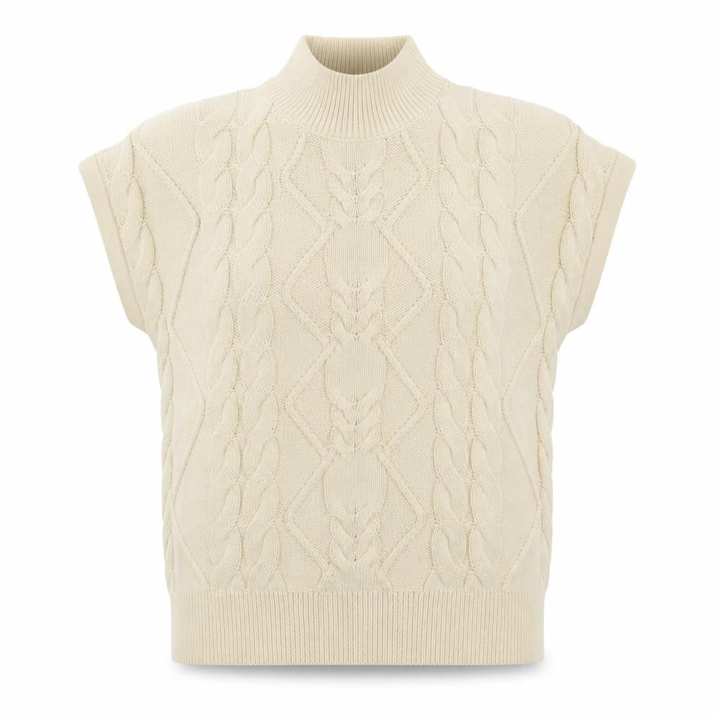 Womens UK Size M NEXT Beige Pullover Jumper